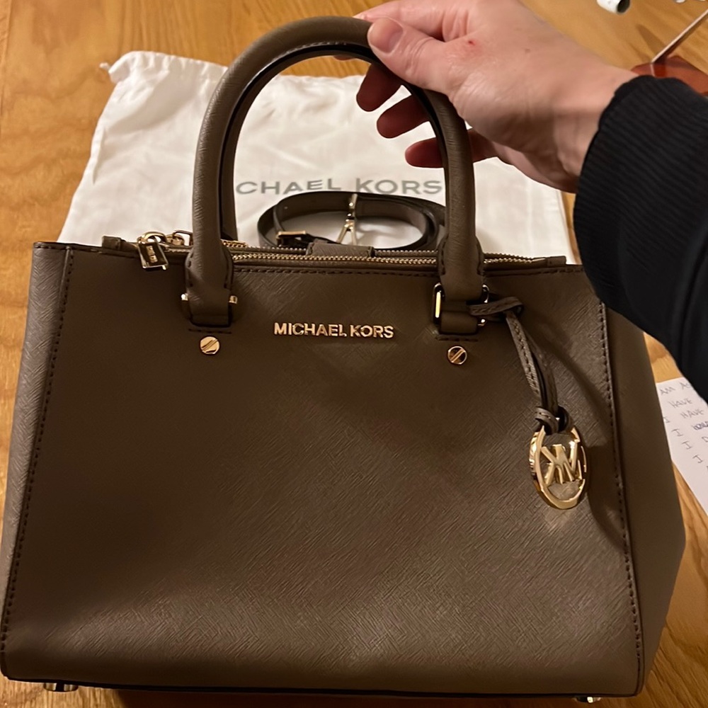 Michael Kors crossbody top handle bag
